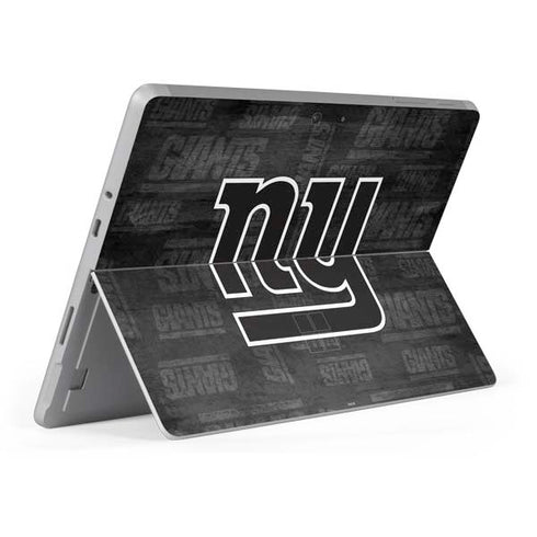 NFL New York Giants Black & White Surface Go Skin