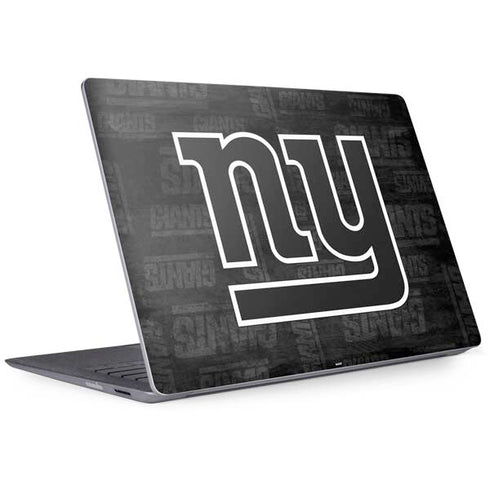NFL New York Giants Black & White Surface Laptop 2 Skin