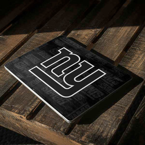 NFL New York Giants Black & White Surface Laptop 2 Skin