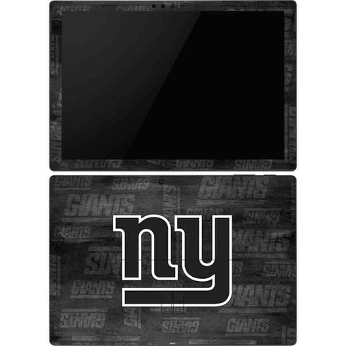 NFL New York Giants Black & White Surface Pro 6 Skin