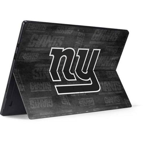 NFL New York Giants Black & White Surface Pro 6 Skin