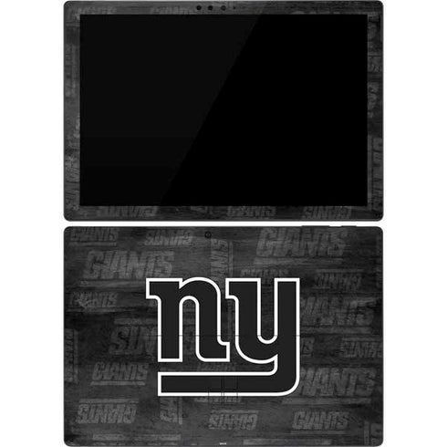 NFL New York Giants Black & White Surface Pro 7 Skin