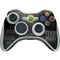 NFL New York Giants Black & White Xbox 360 Wireless Controller Skin