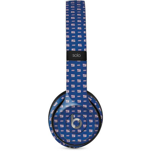 NFL New York Giants Blitz Series Beats Solo 2 Wired Skin