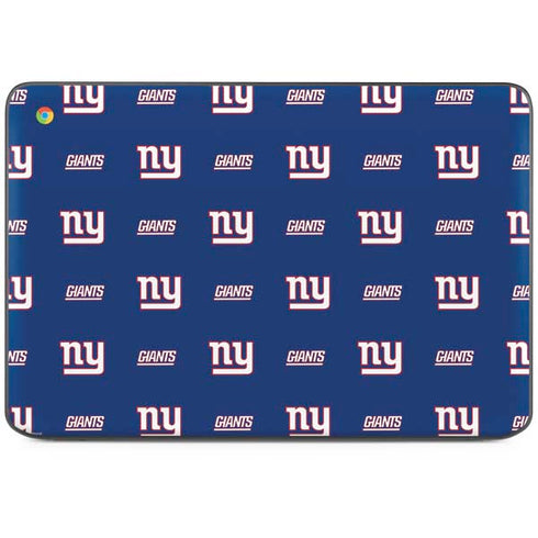 NFL New York Giants Blitz Series HP Chromebook Skin