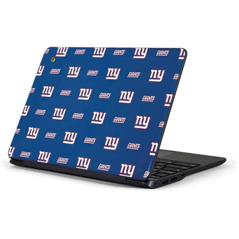 NFL New York Giants Blitz Series Samsung Chromebook Skin