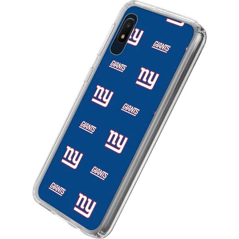 NFL New York Giants Blitz Series Galaxy A10e Clear Case