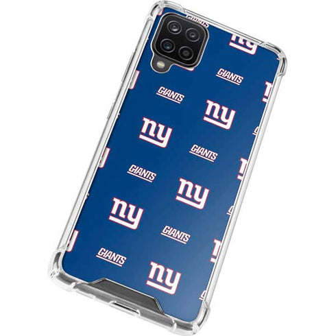 NFL New York Giants Blitz Series Galaxy A12 Clear Case