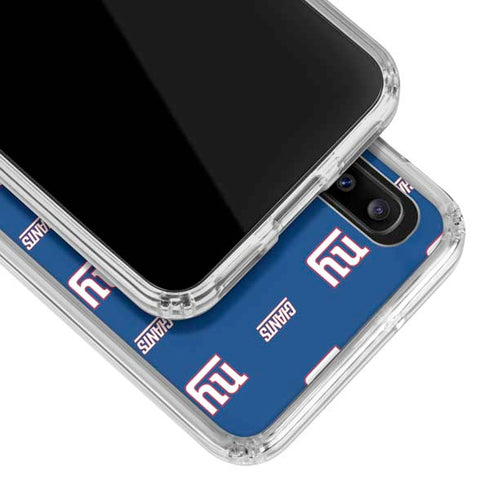NFL New York Giants Blitz Series Galaxy A20 Clear Case