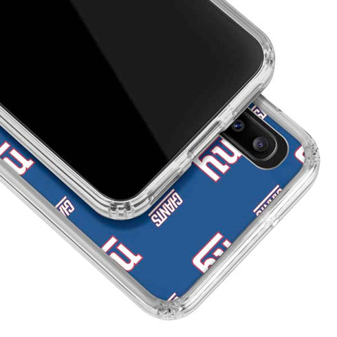 NFL New York Giants Blitz Series Galaxy A30 Clear Case