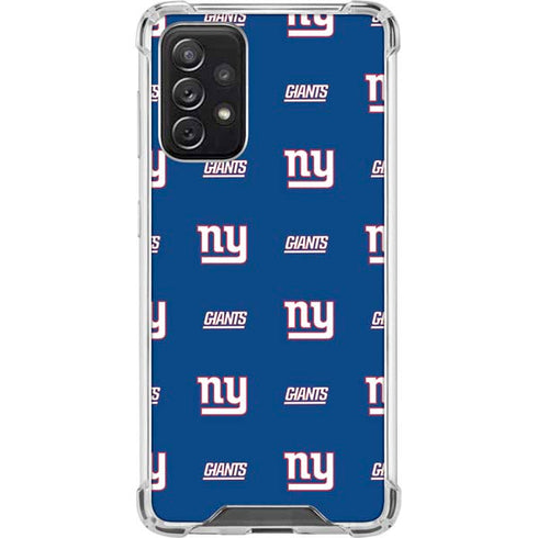 NFL New York Giants Blitz Series Galaxy A72 5G Clear Case