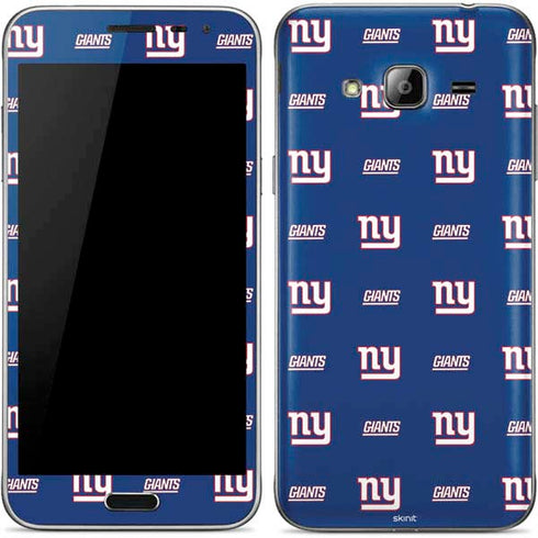 NFL New York Giants Blitz Series Galaxy J3 Skin