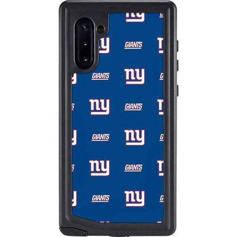 NFL New York Giants Blitz Series Galaxy Note 10 Waterproof Case