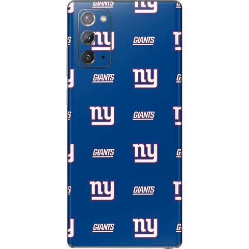 NFL New York Giants Blitz Series Galaxy Note20 5G Skin