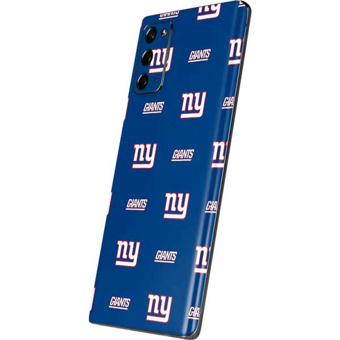 NFL New York Giants Blitz Series Galaxy Note20 5G Skin