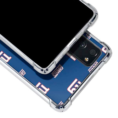 NFL New York Giants Blitz Series Galaxy S20 FE Clear Case