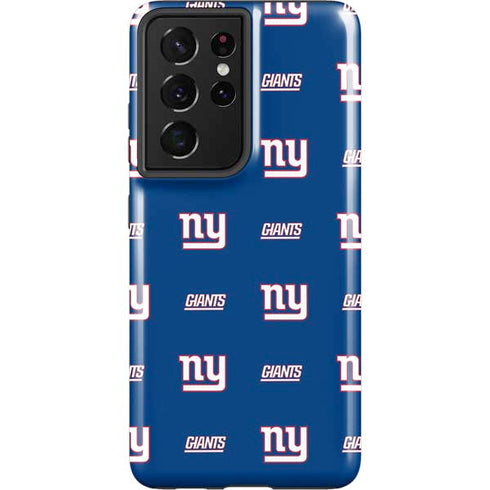 NFL New York Giants Blitz Series Galaxy S21 Ultra 5G Pro Case