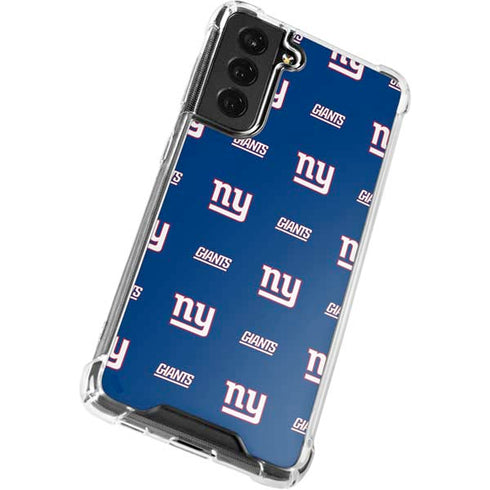 NFL New York Giants Blitz Series Galaxy S22 Plus Clear Case