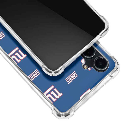 NFL New York Giants Blitz Series Galaxy S23 FE Clear Case