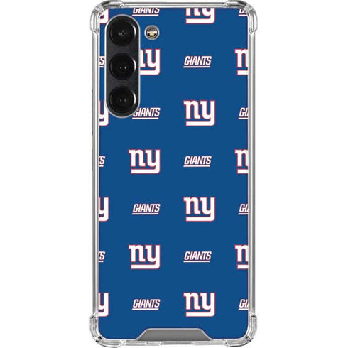 NFL New York Giants Blitz Series Galaxy S23 Plus Clear Case