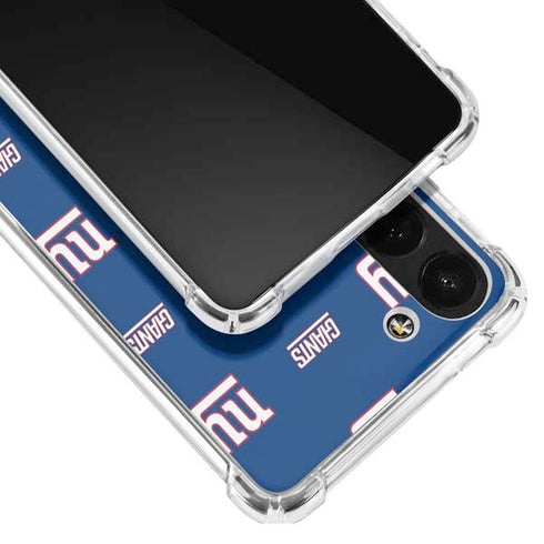 NFL New York Giants Blitz Series Galaxy S23 Plus Clear Case