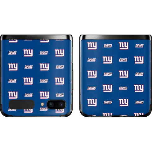 NFL New York Giants Blitz Series Galaxy Z Flip Skin
