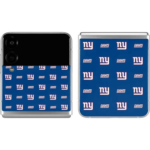 NFL New York Giants Blitz Series Galaxy Z Flip4 5G Skin