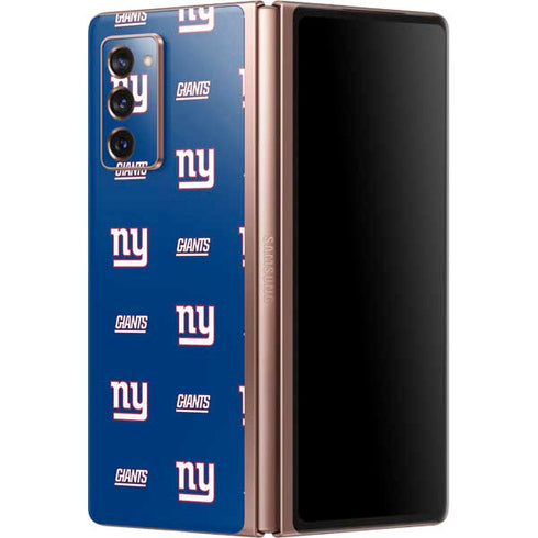 NFL New York Giants Blitz Series Galaxy Z Fold2 5G Skin