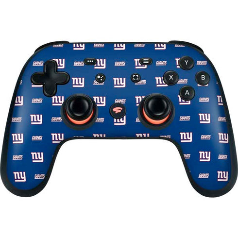 NFL New York Giants Blitz Series Google Stadia Controller Skin