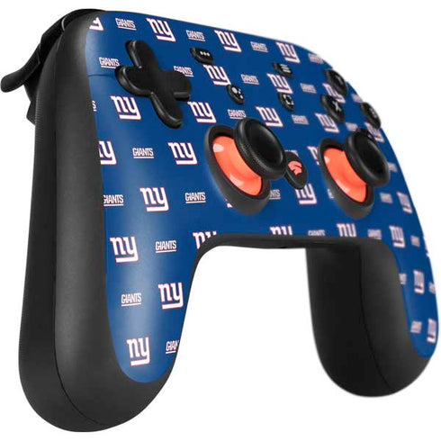 NFL New York Giants Blitz Series Google Stadia Controller Skin