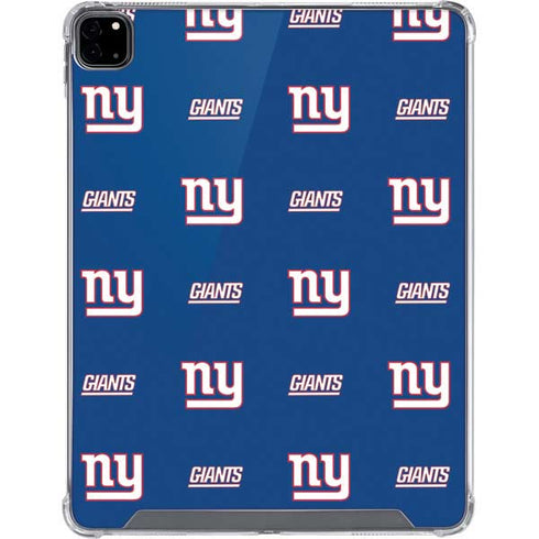 NFL New York Giants Blitz Series iPad Pro 12.9in (2020) Clear Case
