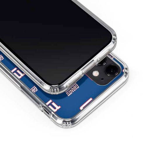 NFL New York Giants Blitz Series iPhone 11 Clear Case