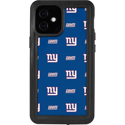 NFL New York Giants Blitz Series iPhone 12 Mini Waterproof Case