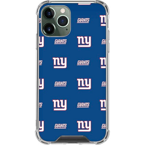 NFL New York Giants Blitz Series iPhone 12 Pro Clear Case