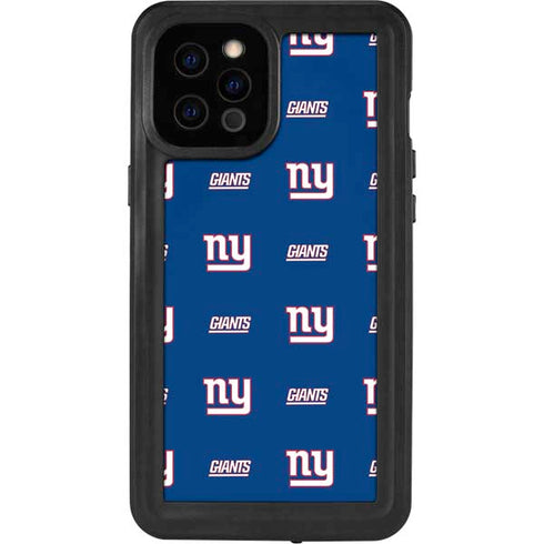 NFL New York Giants Blitz Series iPhone 12 Pro Max Waterproof Case