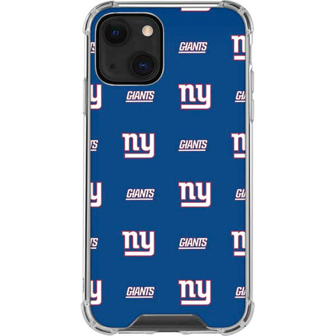 NFL New York Giants Blitz Series iPhone 13 Clear Case