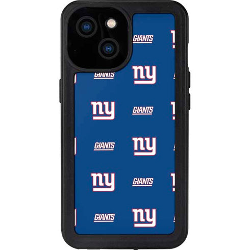 NFL New York Giants Blitz Series iPhone 13 Mini Waterproof Case