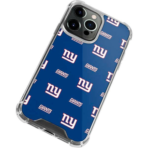NFL New York Giants Blitz Series iPhone 13 Pro Clear Case