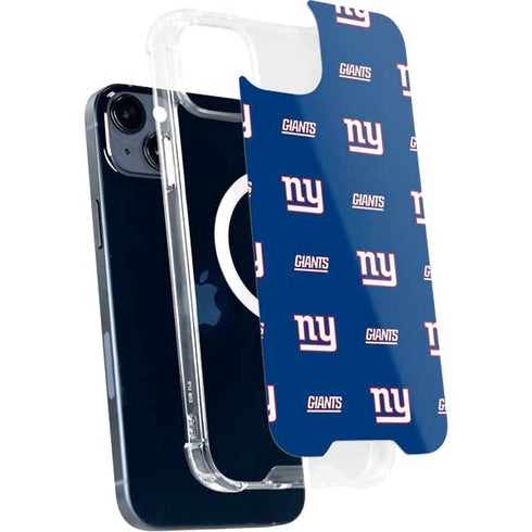 NFL New York Giants Blitz Series iPhone 15 Plus MagSafe Case