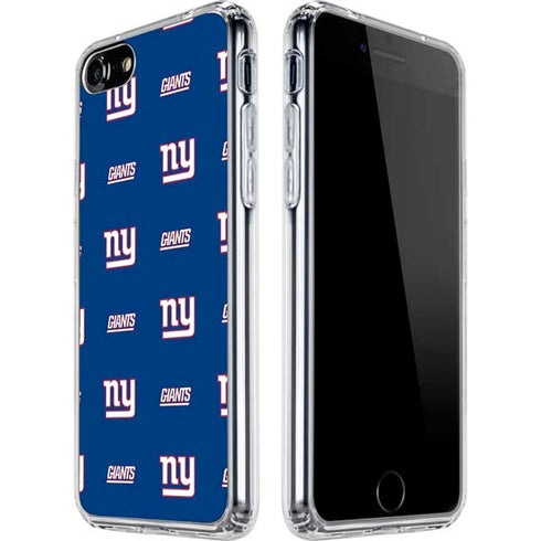 NFL New York Giants Blitz Series iPhone SE (2nd & 3rd Gen) Clear Case