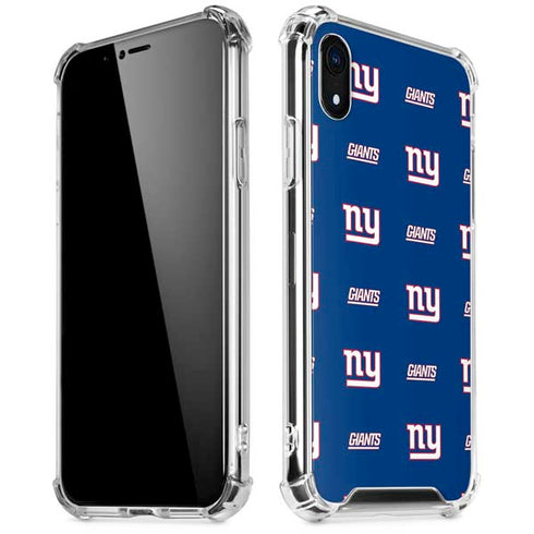 NFL New York Giants Blitz Series iPhone XR Clear Case