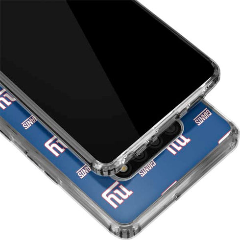 NFL New York Giants Blitz Series LG Stylo 6 Clear Case