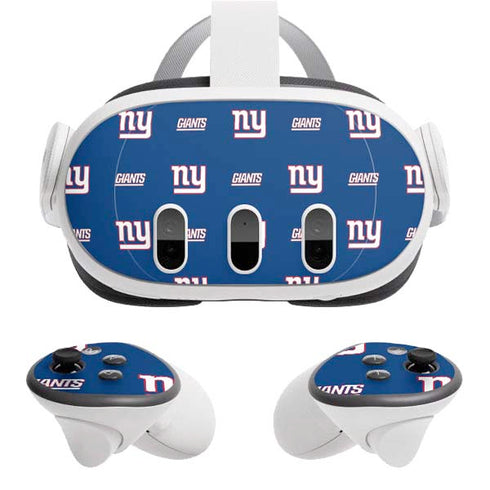 NFL New York Giants Blitz Series Meta Quest 3 Skin