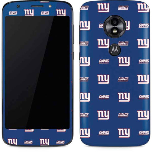 NFL New York Giants Blitz Series Moto E5 Play Skin