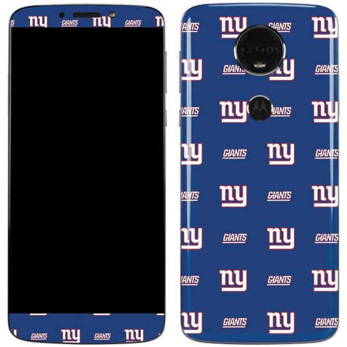 NFL New York Giants Blitz Series Moto E5 Plus Skin