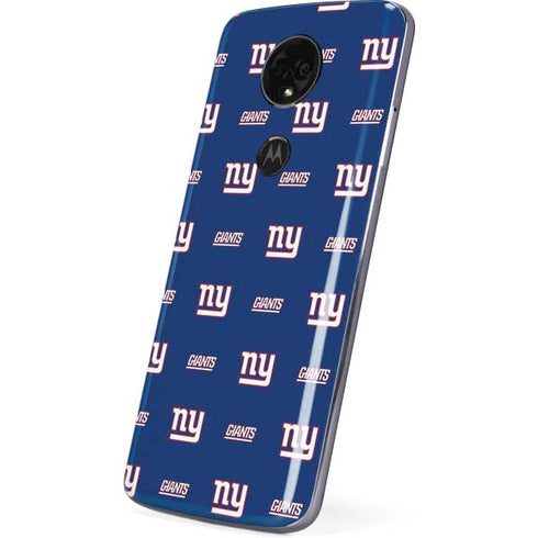 NFL New York Giants Blitz Series Moto E5 Plus Skin