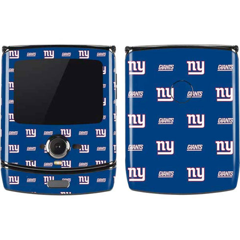 NFL New York Giants Blitz Series Motorola RAZR Skin