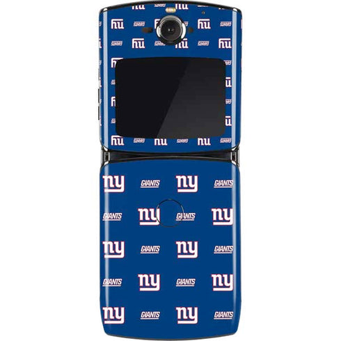 NFL New York Giants Blitz Series Motorola RAZR Skin