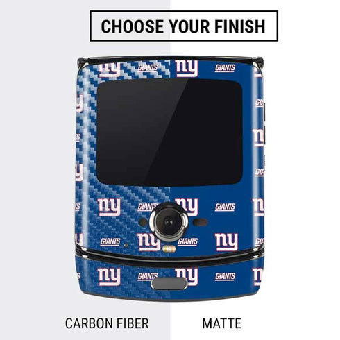 NFL New York Giants Blitz Series Motorola RAZR Skin