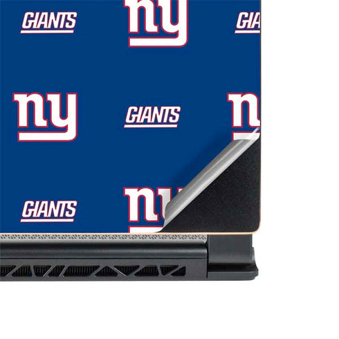 NFL New York Giants Blitz Series MSI GS65 Stealth Laptop Skin